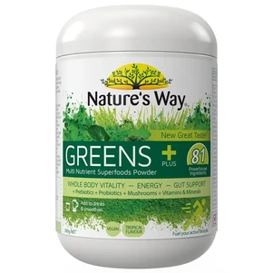 (PRE ORDER) Nature's Way Greens Plus 300g Powder shelf life 2yrs